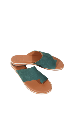 Klapki Eevee green 3