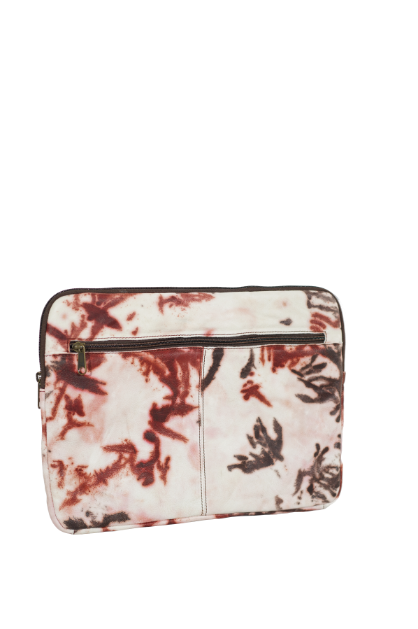 Etui Steve White-Brown 1