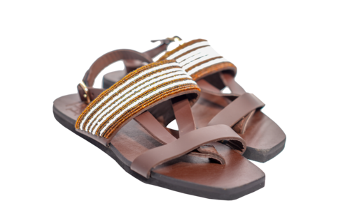 Sandały Giorgia Brown Black 1